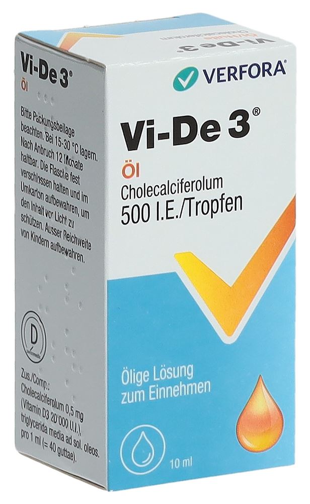 VI-DE 3 Öl Tropfen 500 IE/Tropfen Fl 10 ml