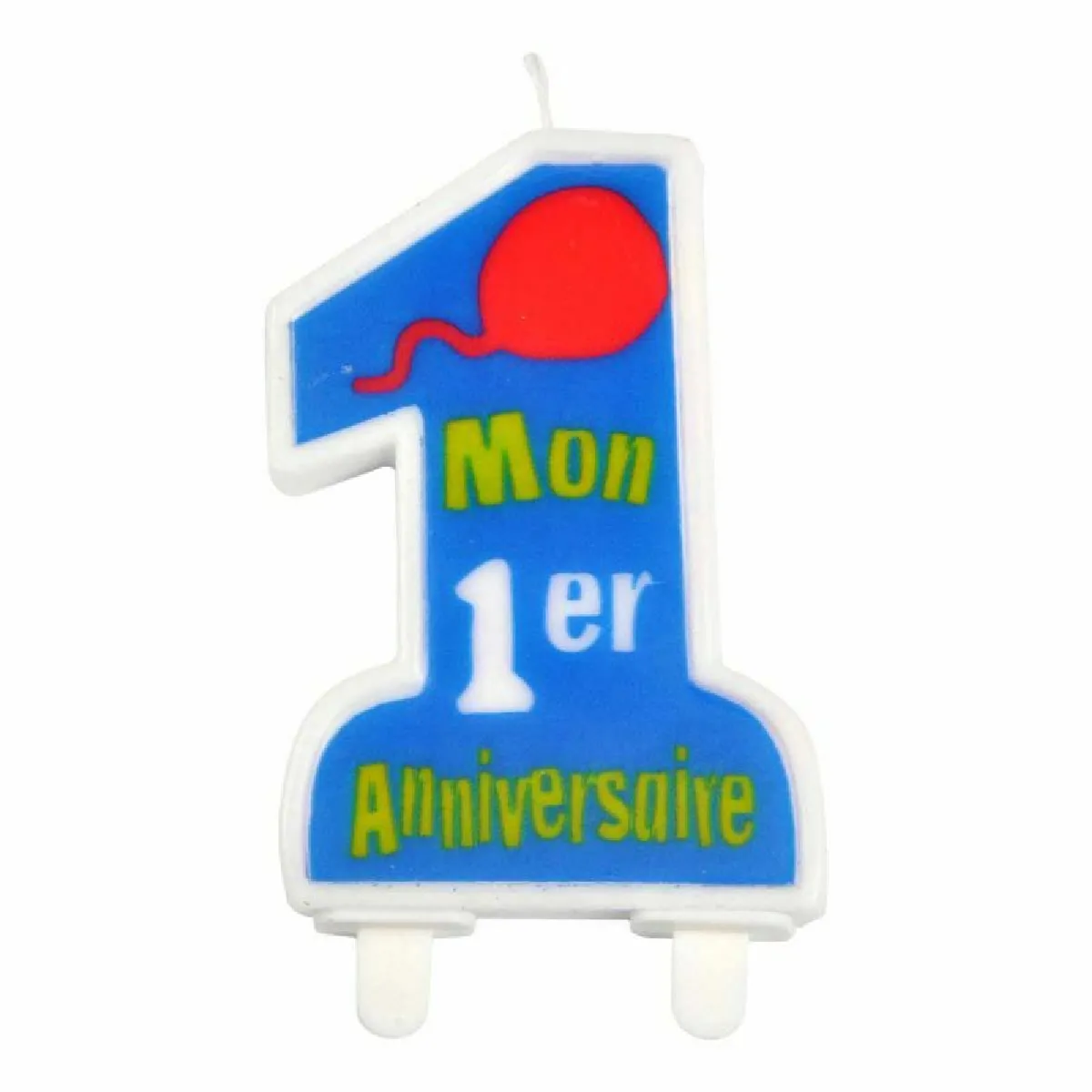 Paris Prix Bougie Mon Premier Anniversaire Bleu