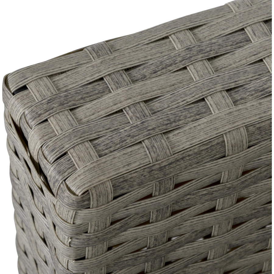 Outsunny Rattan Sitzgruppe 6 teilig grau
