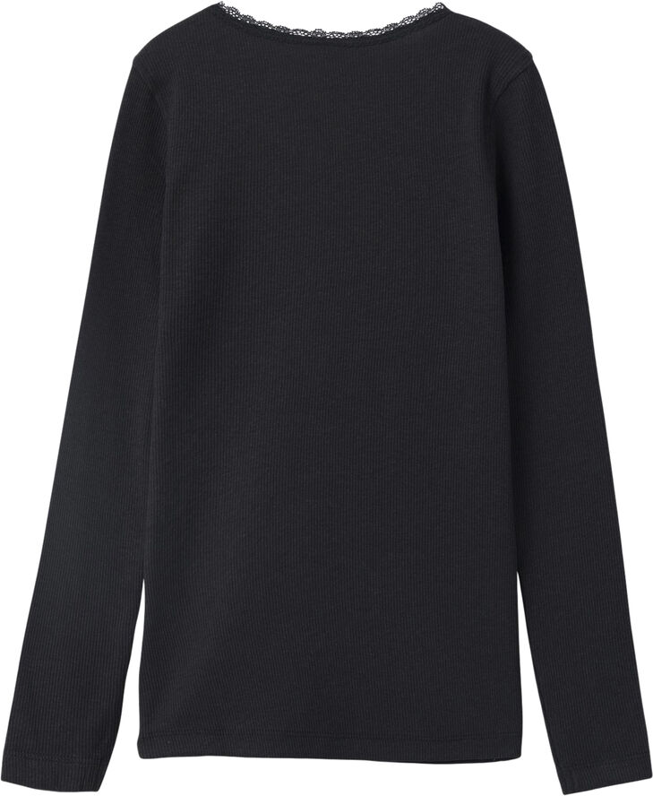 Name It NKFKAB LS SLIM TOP NOOS Blå
