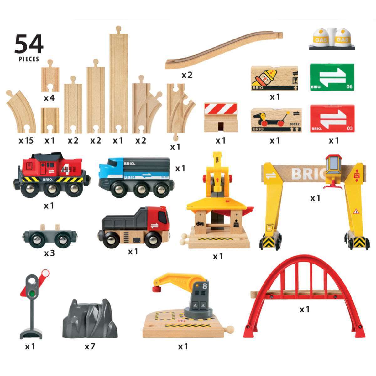 BRIO Spiel Frachten Set Deluxe