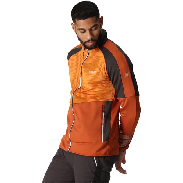 Veste polaire REGATTA YARE VII BURNT COPPER/ORANGE PEPPER/ASH