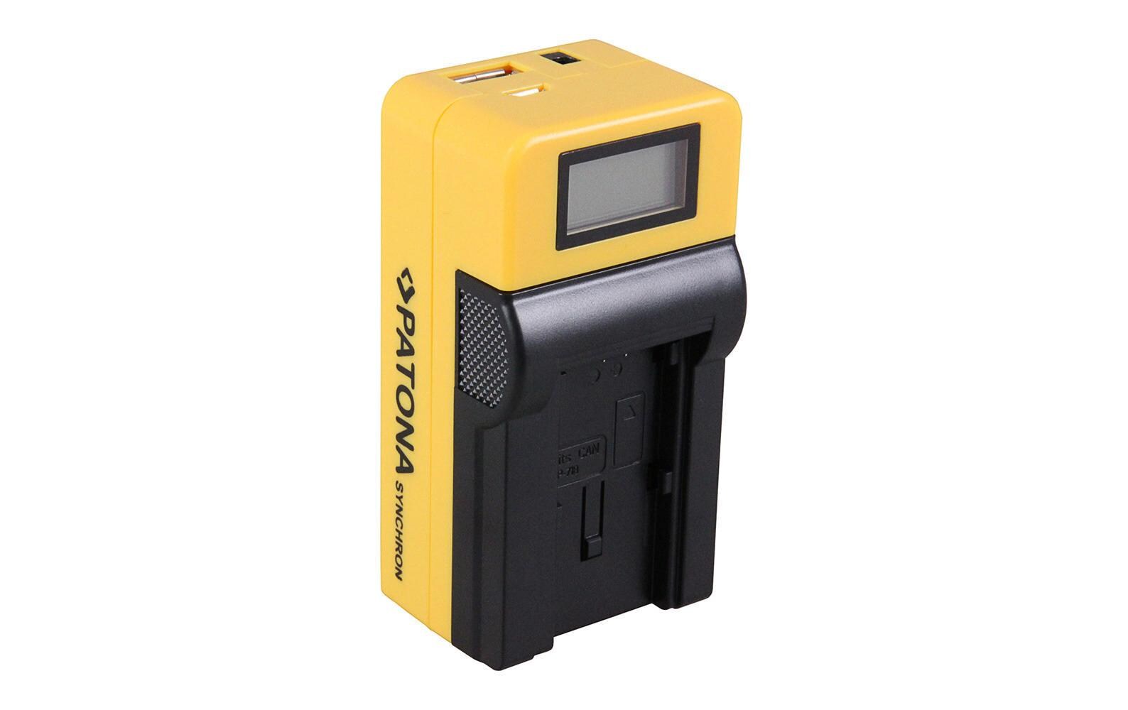Ladegerät Synchron USB Canon BP727Für Canon BP727 Akkus