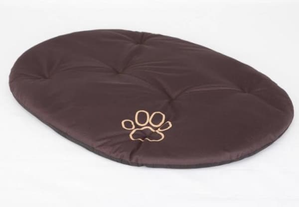 Hobbydog Oval pute - Mørkebrun R2