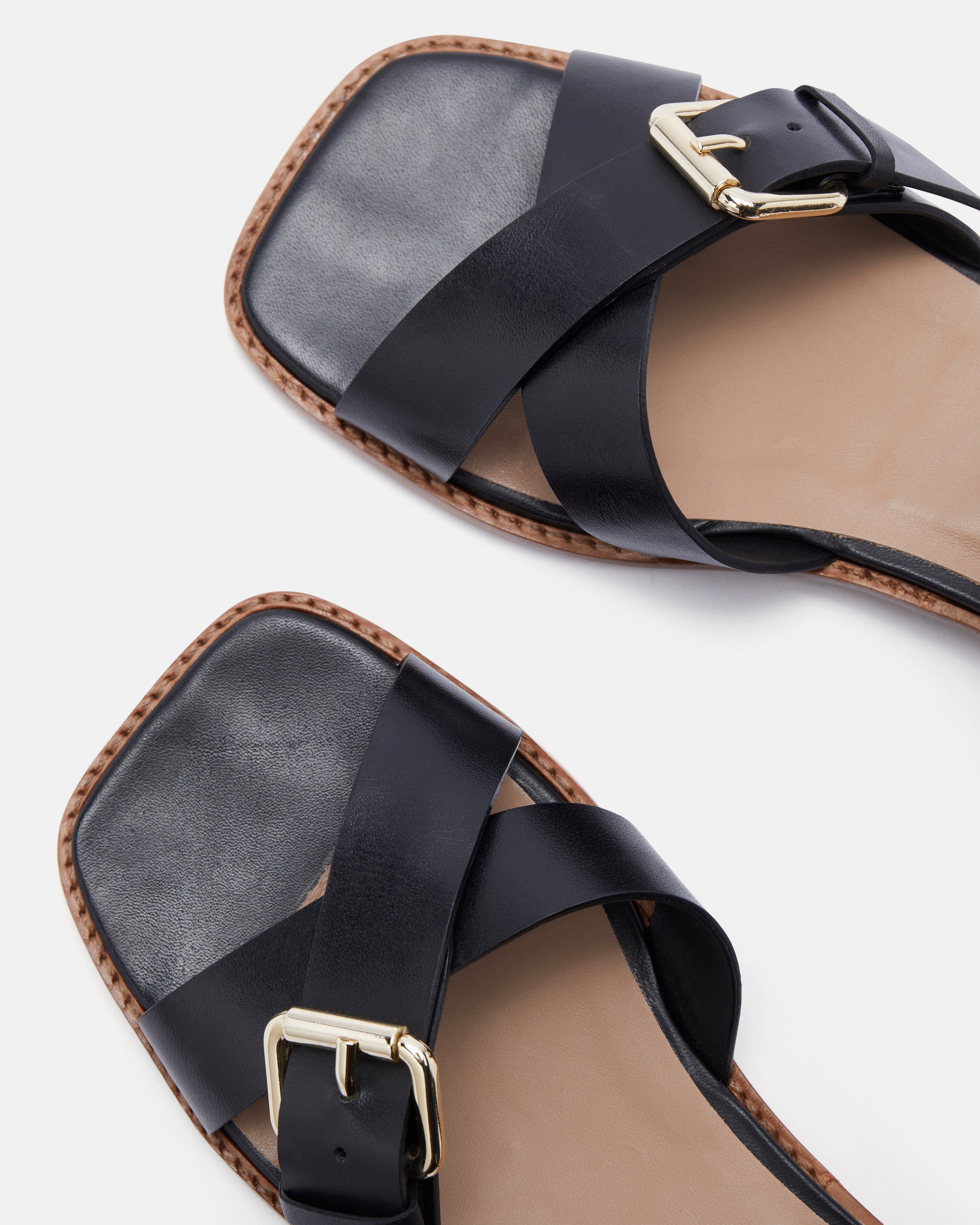 SANDALES KELSEY NOIR