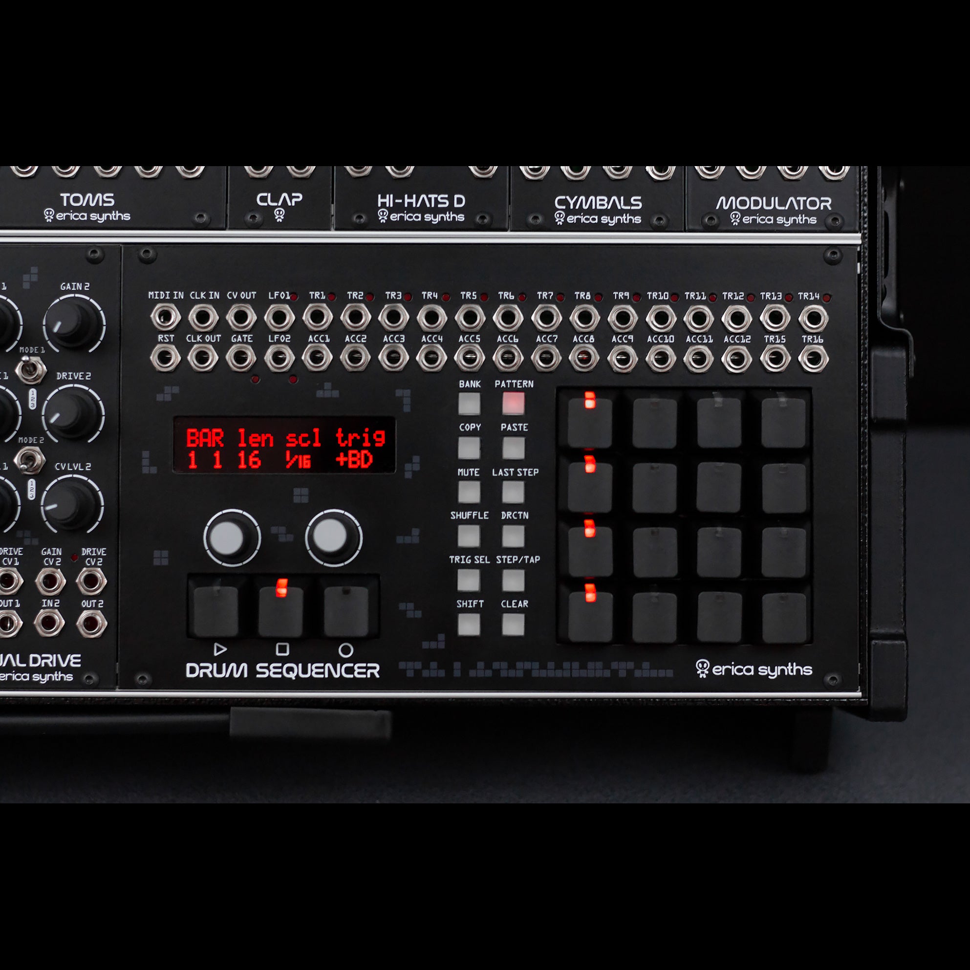 Erica Synths Techno System eurorack synthesizer