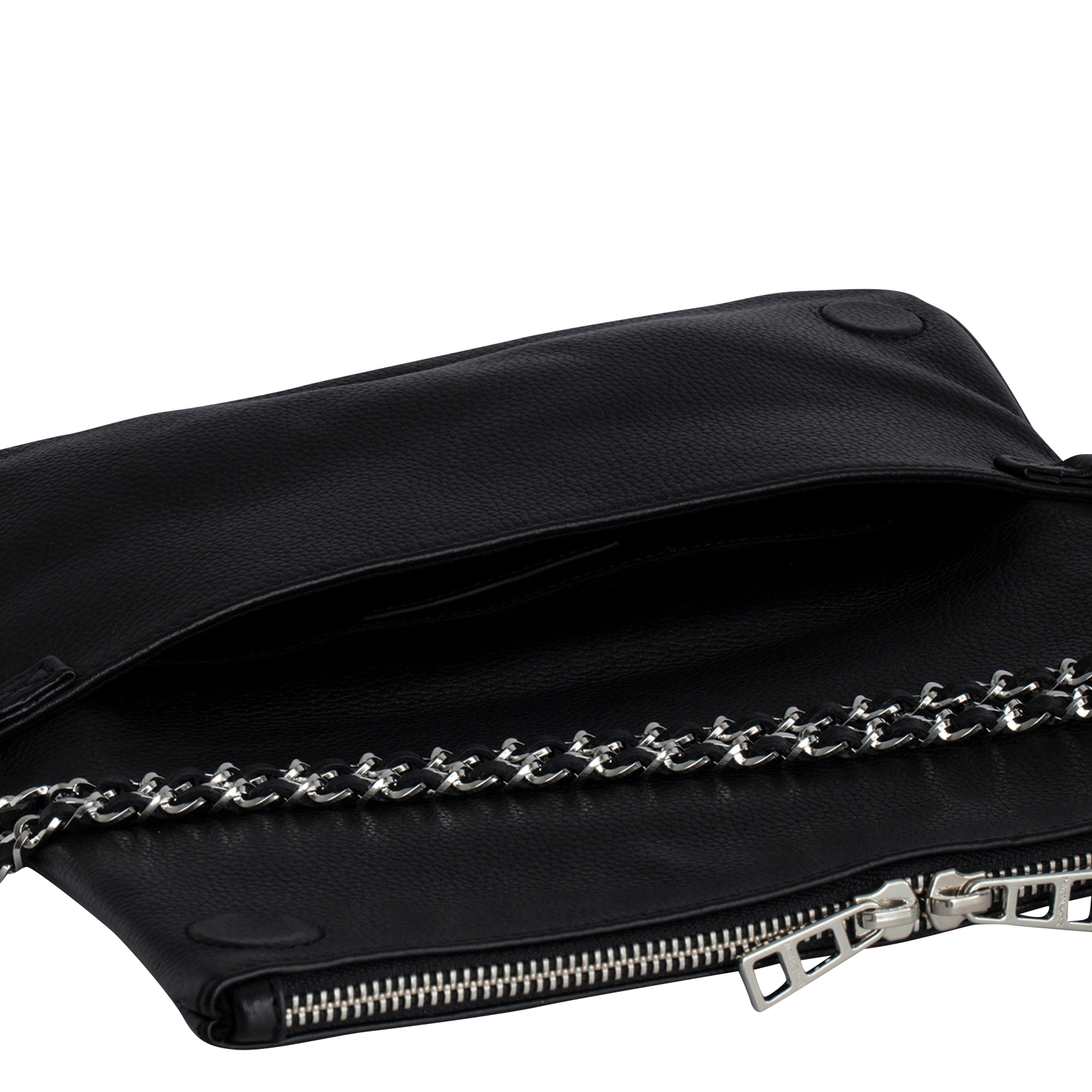 ROCK - Pochette en cuir | Noir