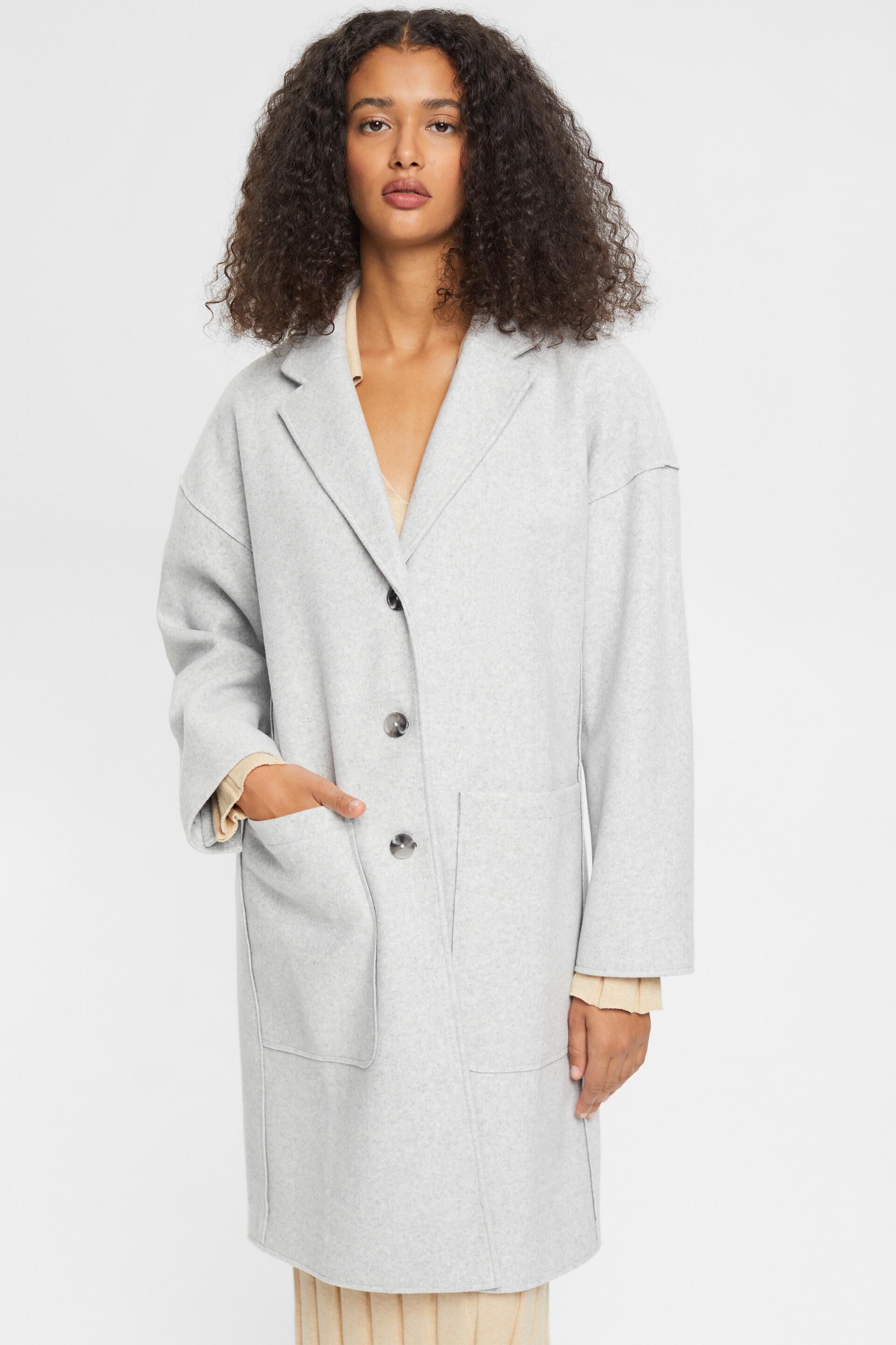 Manteau oversize non doublé