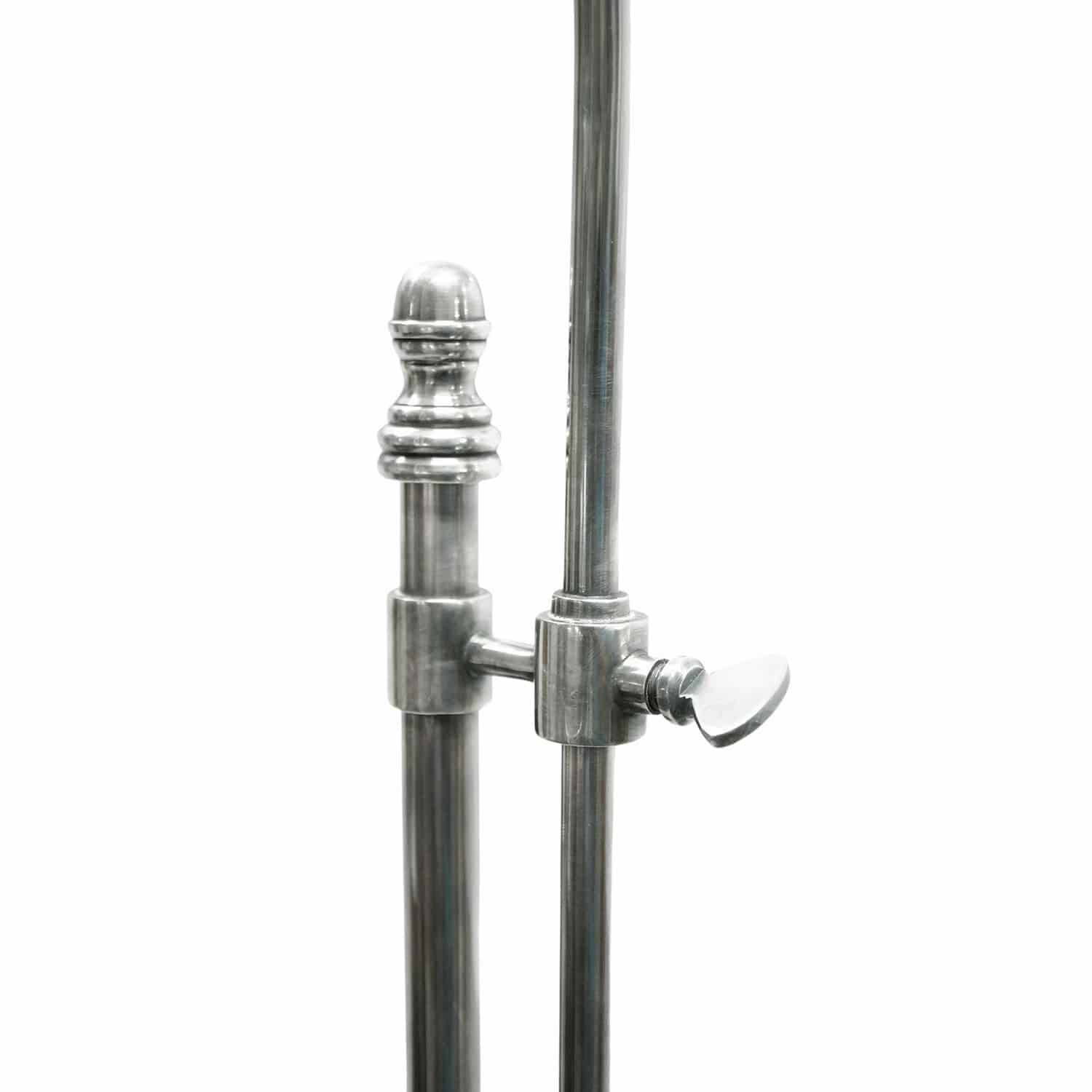 Stehlampe Conway antiksilber