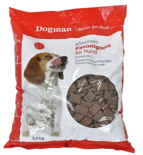 Dogman Dogman Favorittgodis 2,5 kg