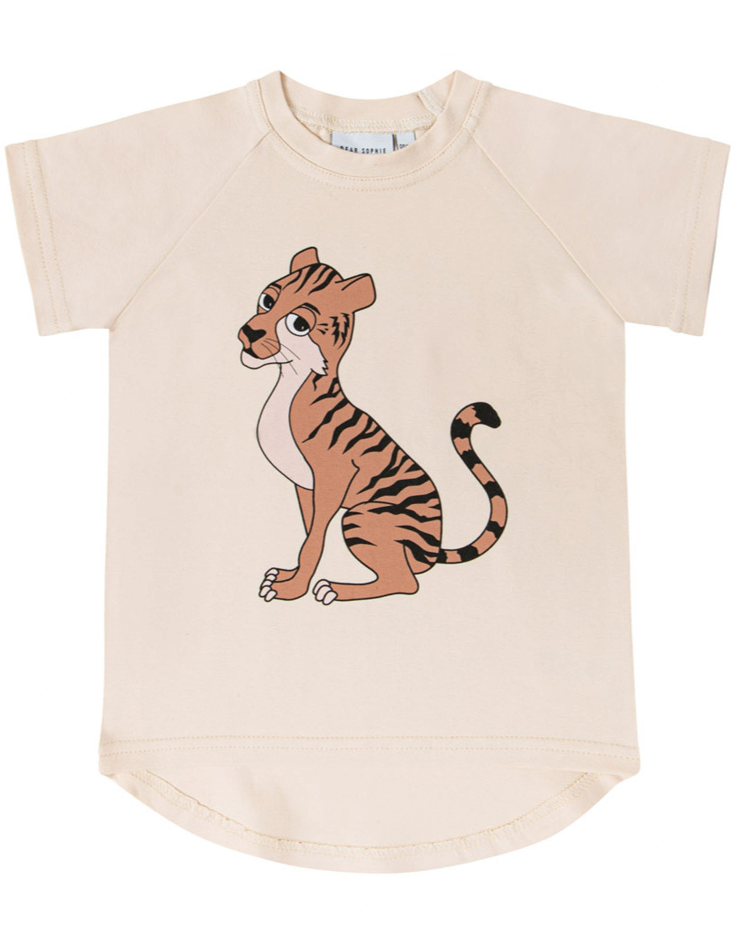 T-Shirt TIGER in vanilla