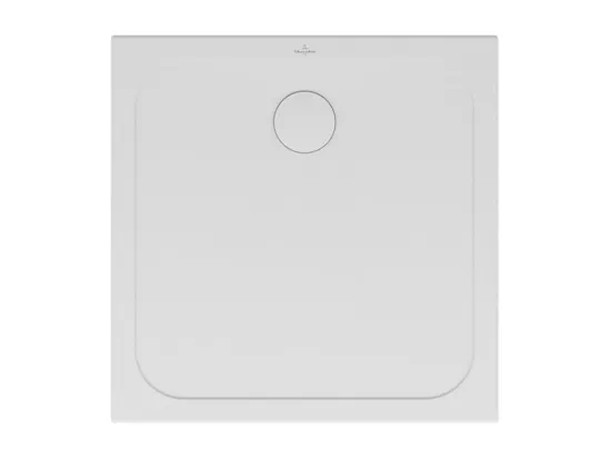 Receveur de douche antidérapant 90 x 90 VILLEROY ET BOCH Lifetime Plus Cerasoft céramique blanc