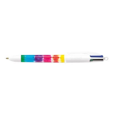 BIC 4 Couleurs Decors - Stylo à bille 4 couleurs