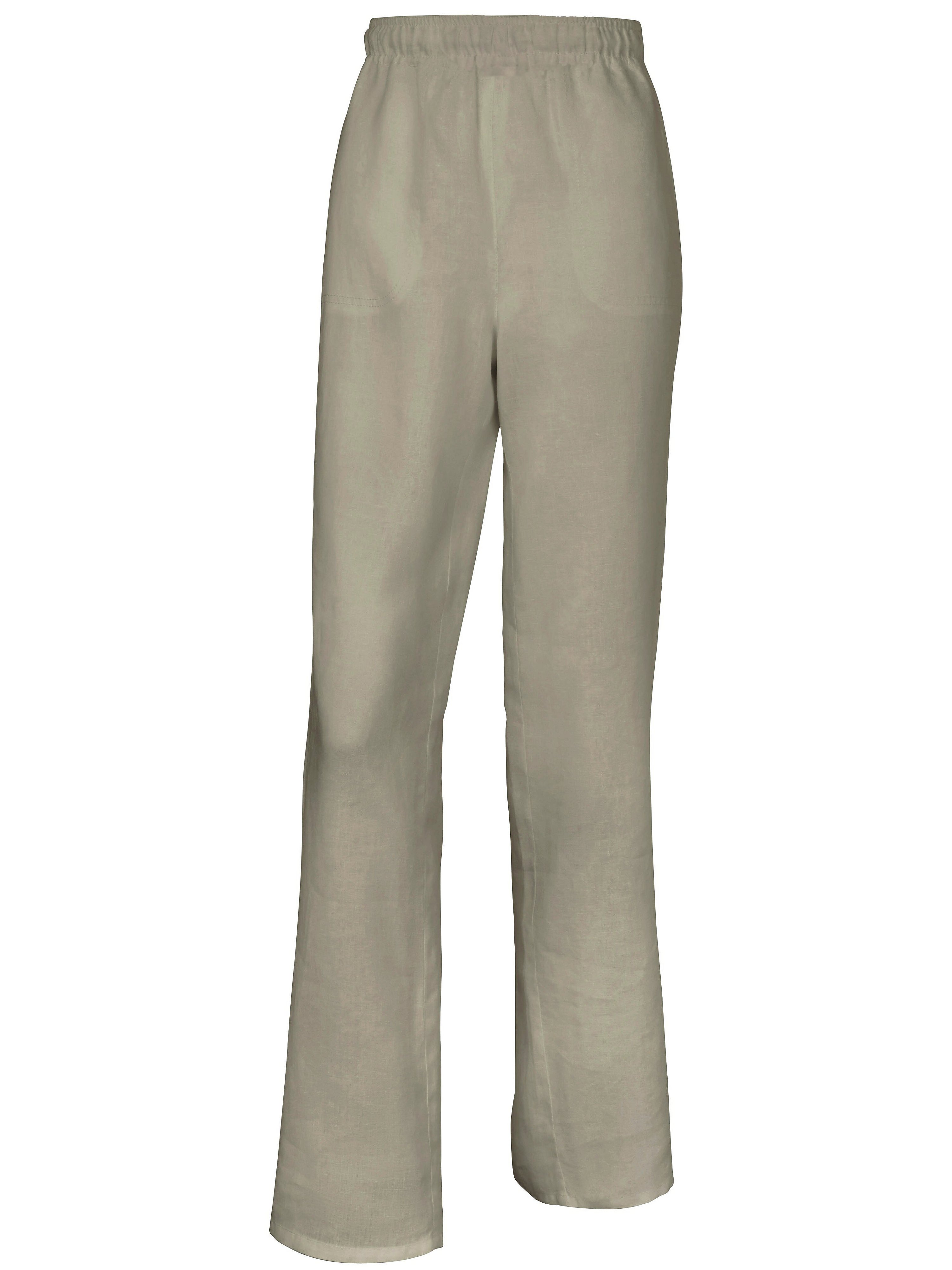 Schlupf-Hose aus 100% Leinen
