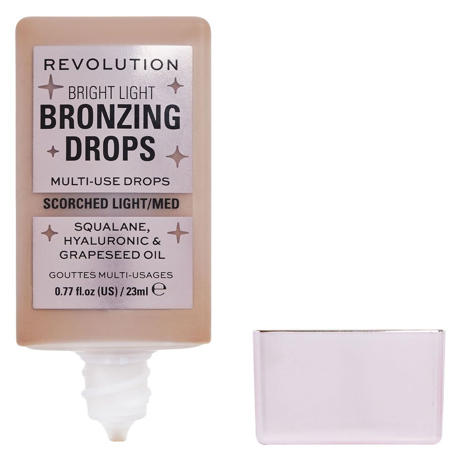 Makeup Revolution Bright Light Bronzing Drops Bronze Scorched 23ml