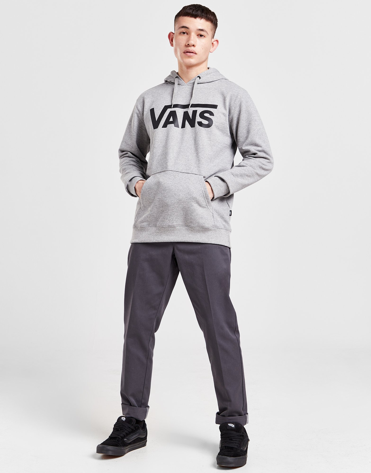 Vans Sweat à Capuche à Grand Logo Homme