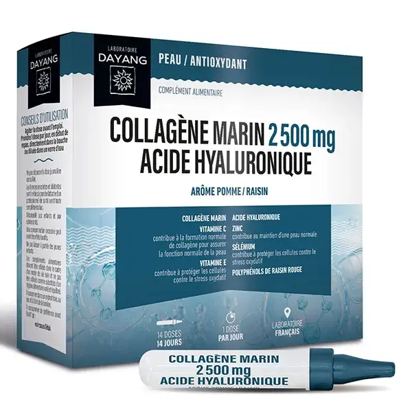 Colágeno Marinho Dayang com Ácido Hialurônico - 14 doses