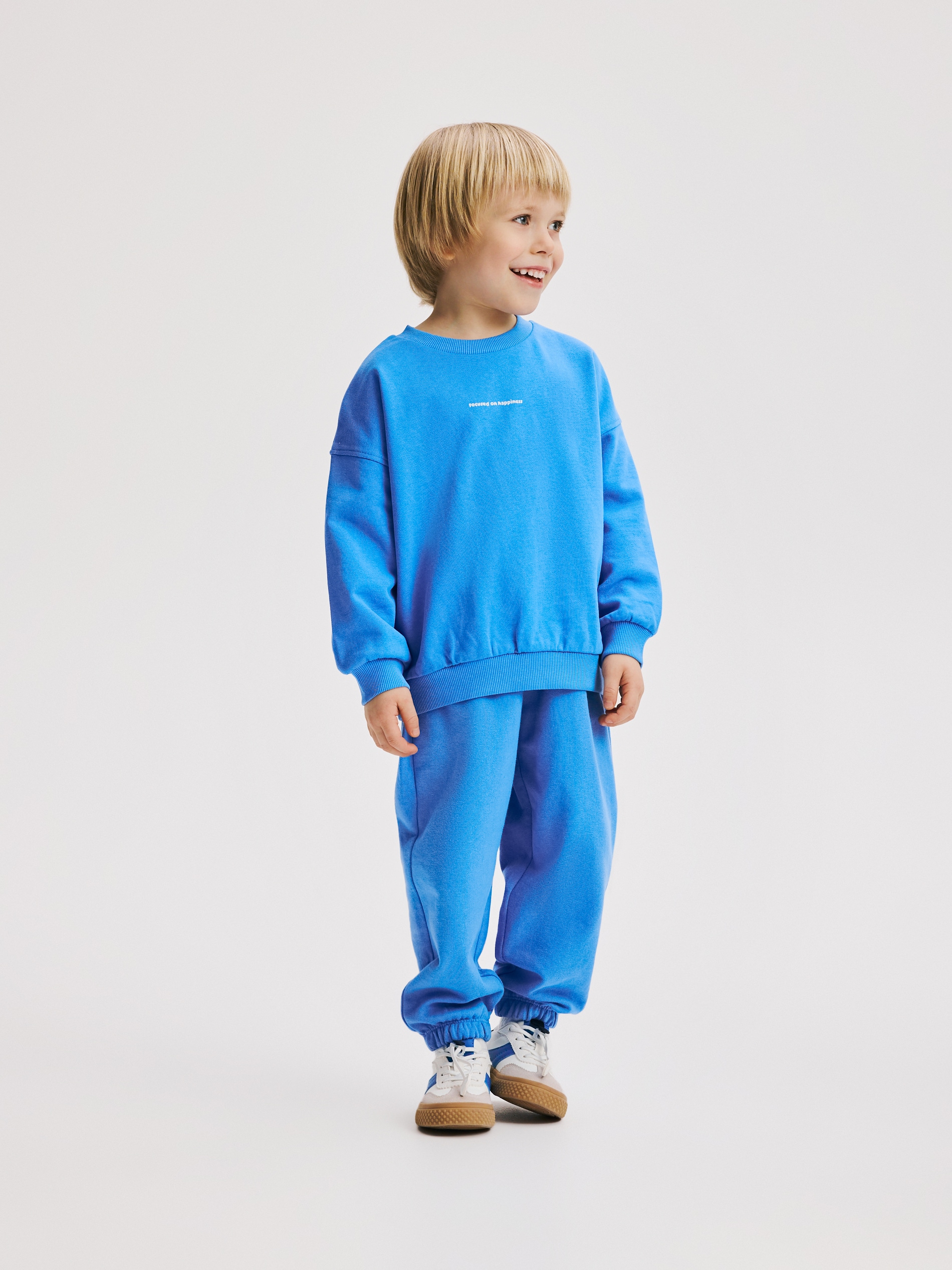 Oversize-Sweatshirt mit hohem Baumwollanteil