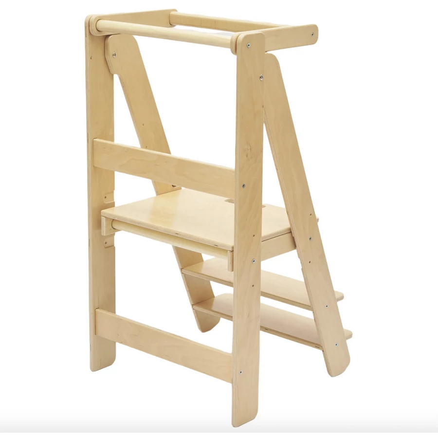 Montessori® Lernturm - zusammenklappbar - Learning Tower - foldable Montessori® by Busy Kids mehrfarbig