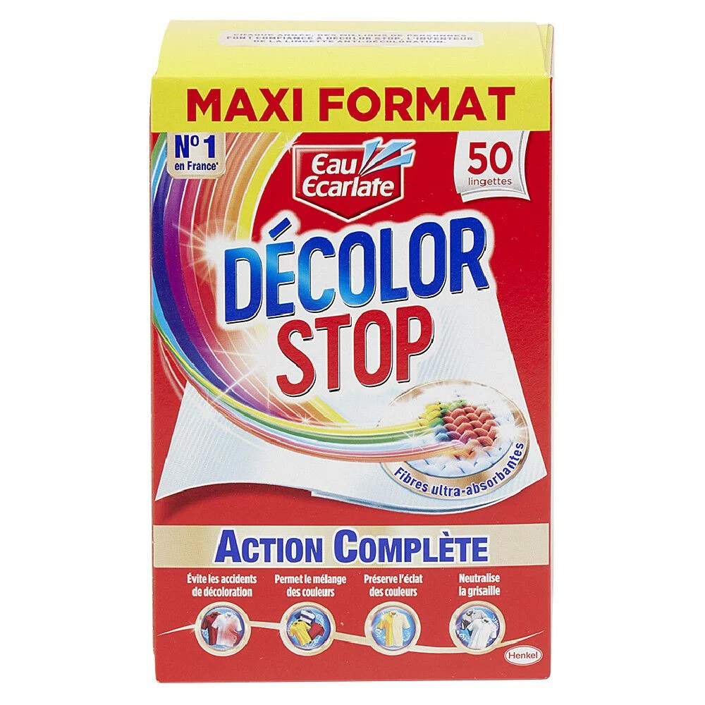 Lingette décolor stop x50