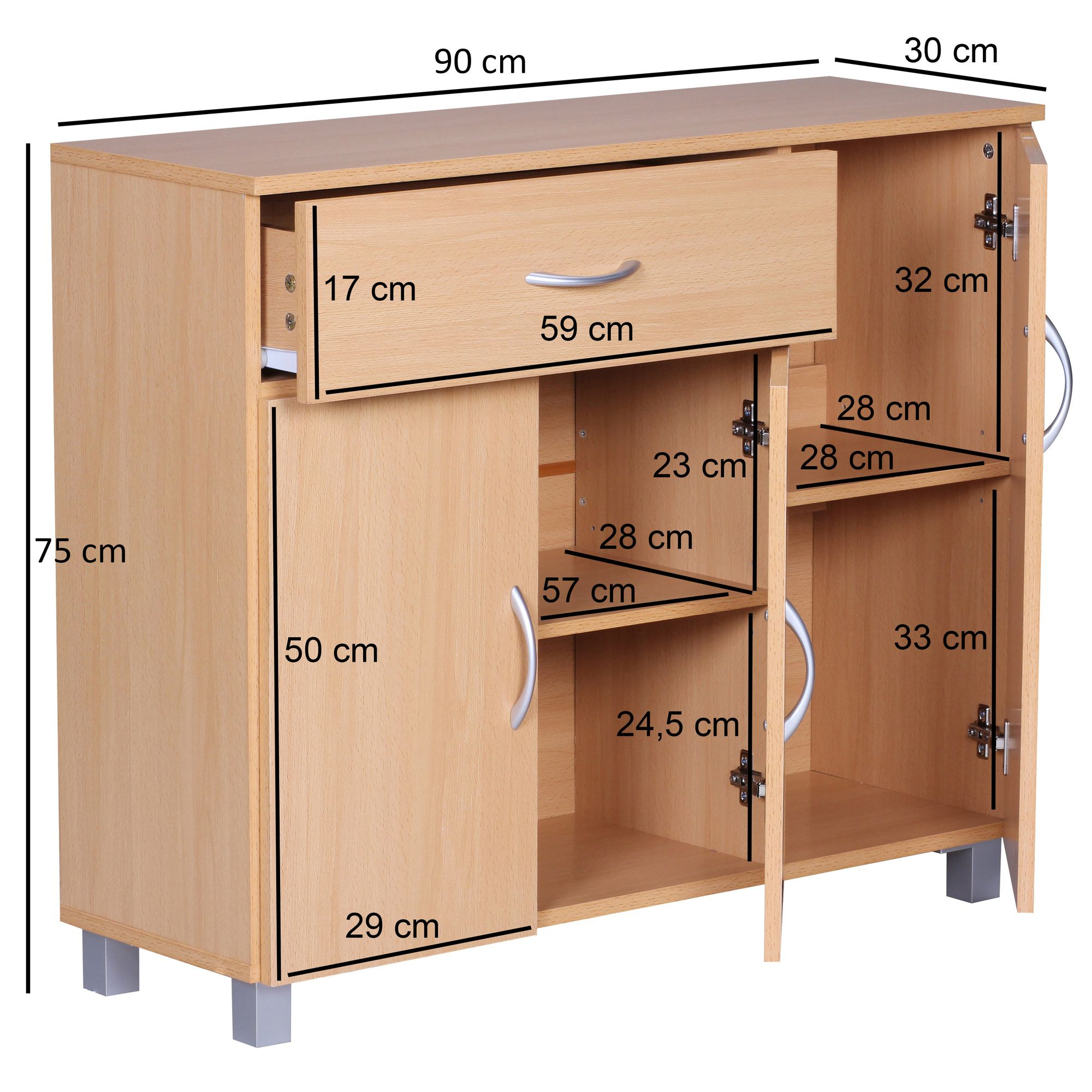 Sideboard SETE braun