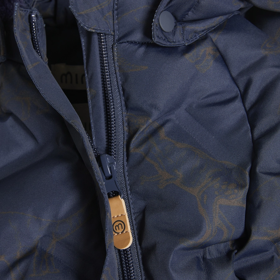 Minymo Winterjacke Quilt Parisian Night