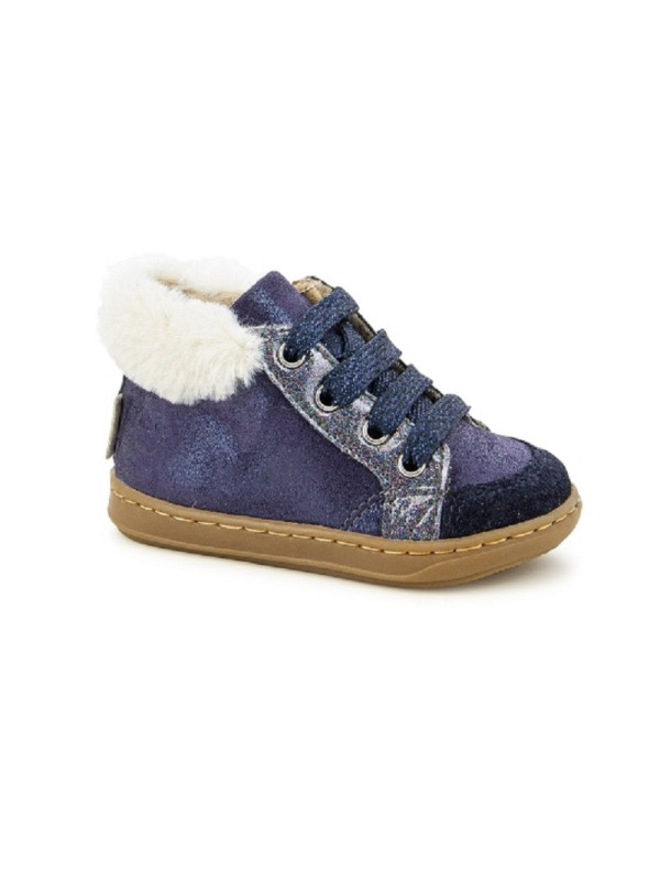 Shoo Pom - Bottines BOUBA ZIP HAIR Bright Navy