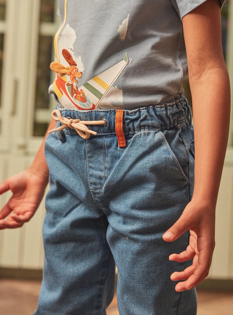 Jean regular bleu