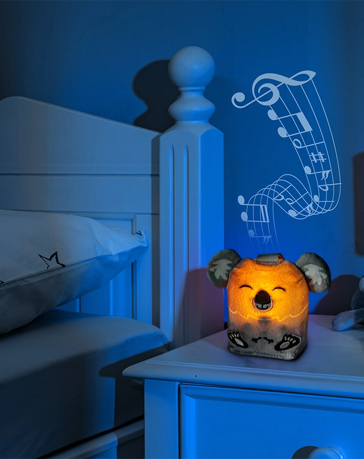 Nachtlicht SLEEPY KOALA in grau