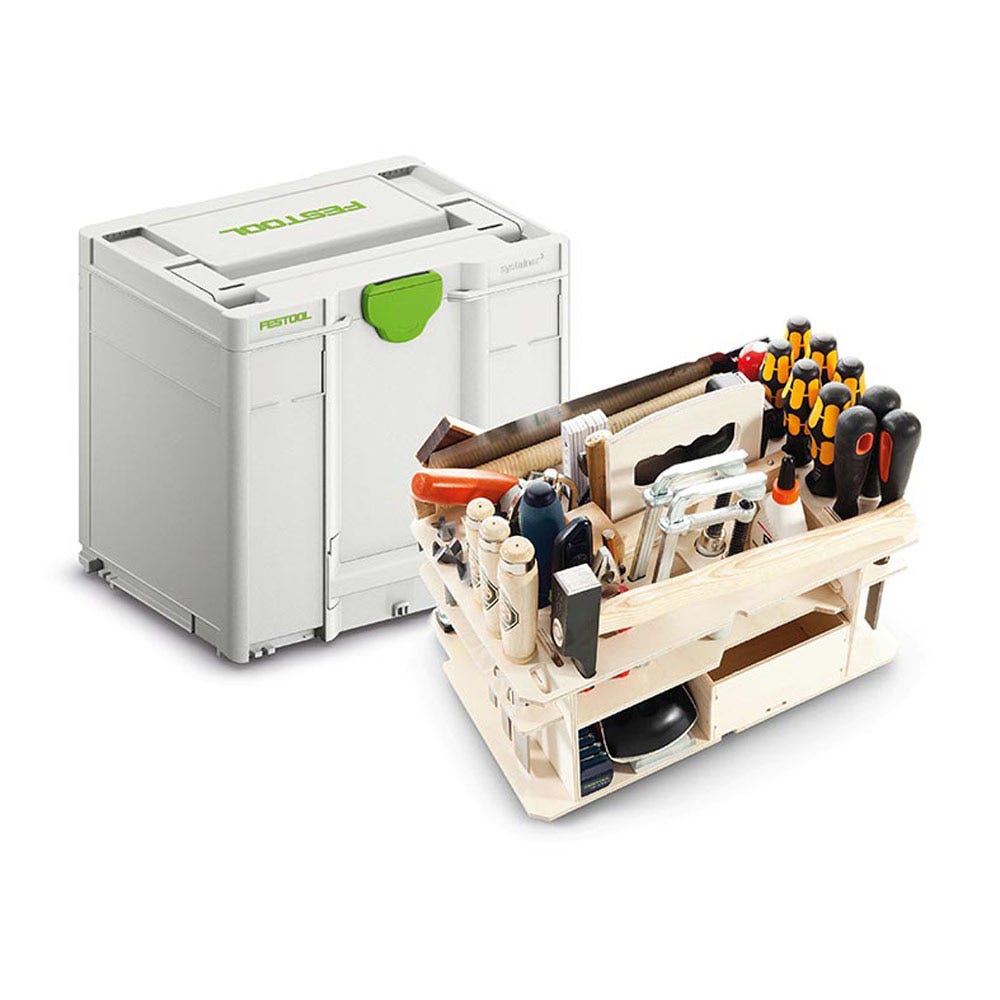 Caixa de armazenamento FESTOOL Systainer3 - Média 205518
