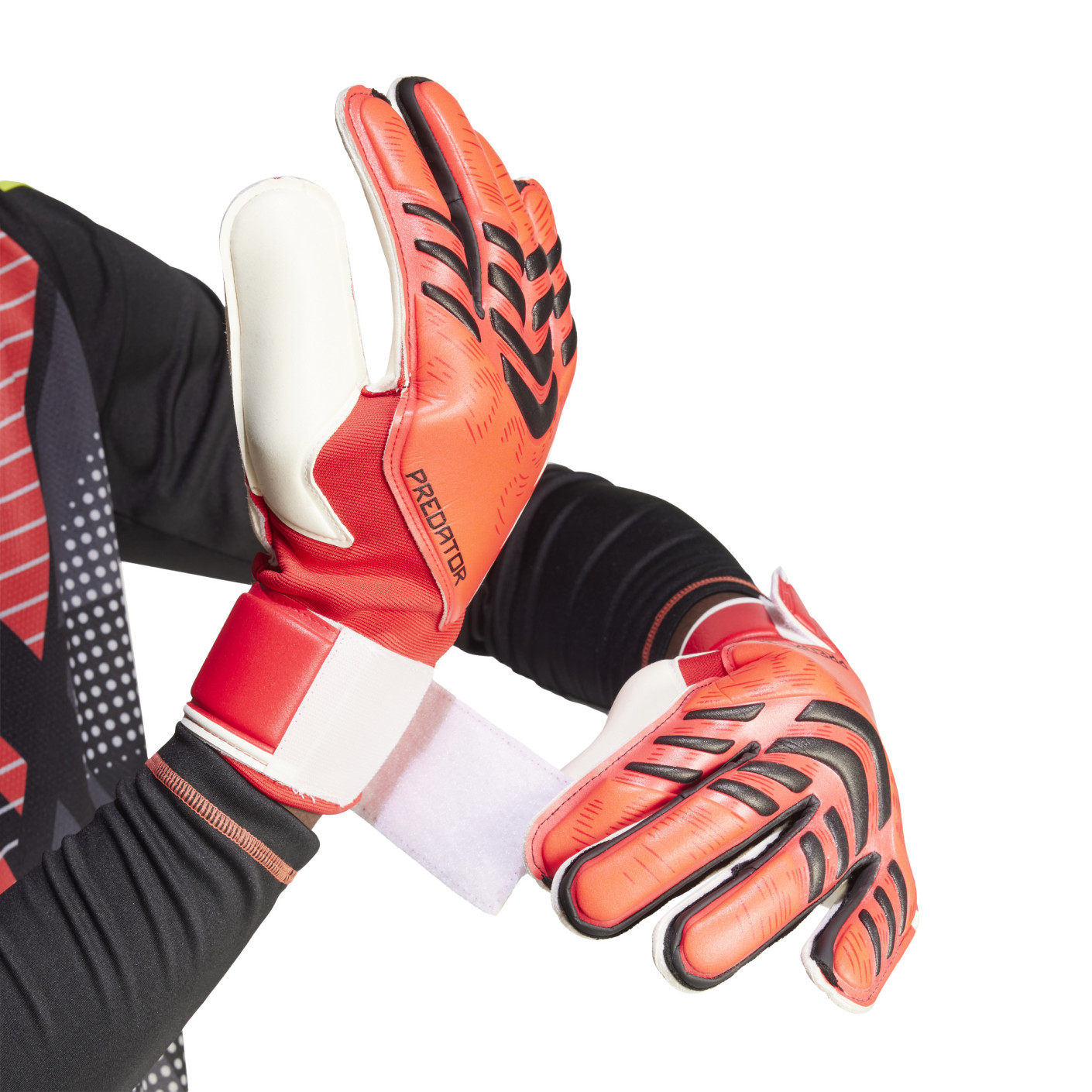 Adidas Predator Match Keepershandschoenen Rood Wit Zwart