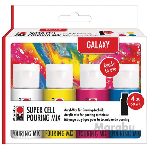 Marabu SUPER CELL POURING MIX Sets
