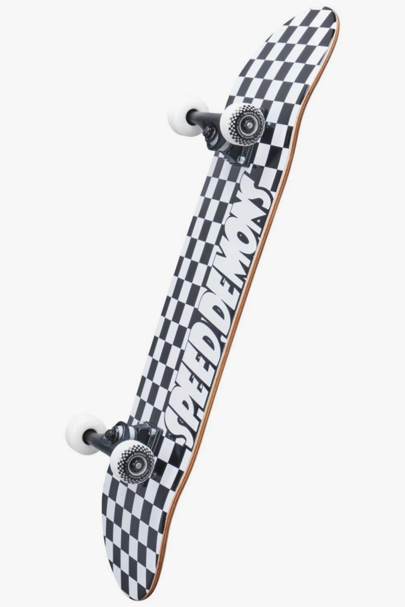 Speed Demons Checkers Skateboard