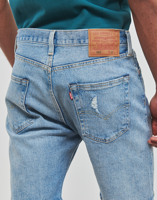 Levi's - 501® HEMMED SHORT Azul
