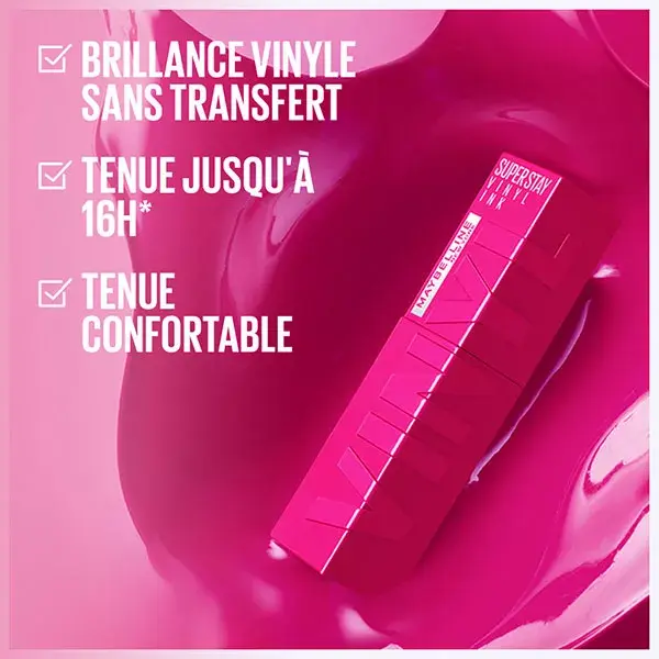 Batom Líquido Maybelline New York Superstay Vinyl Ink, cor 165 Edgy, 4,2ml