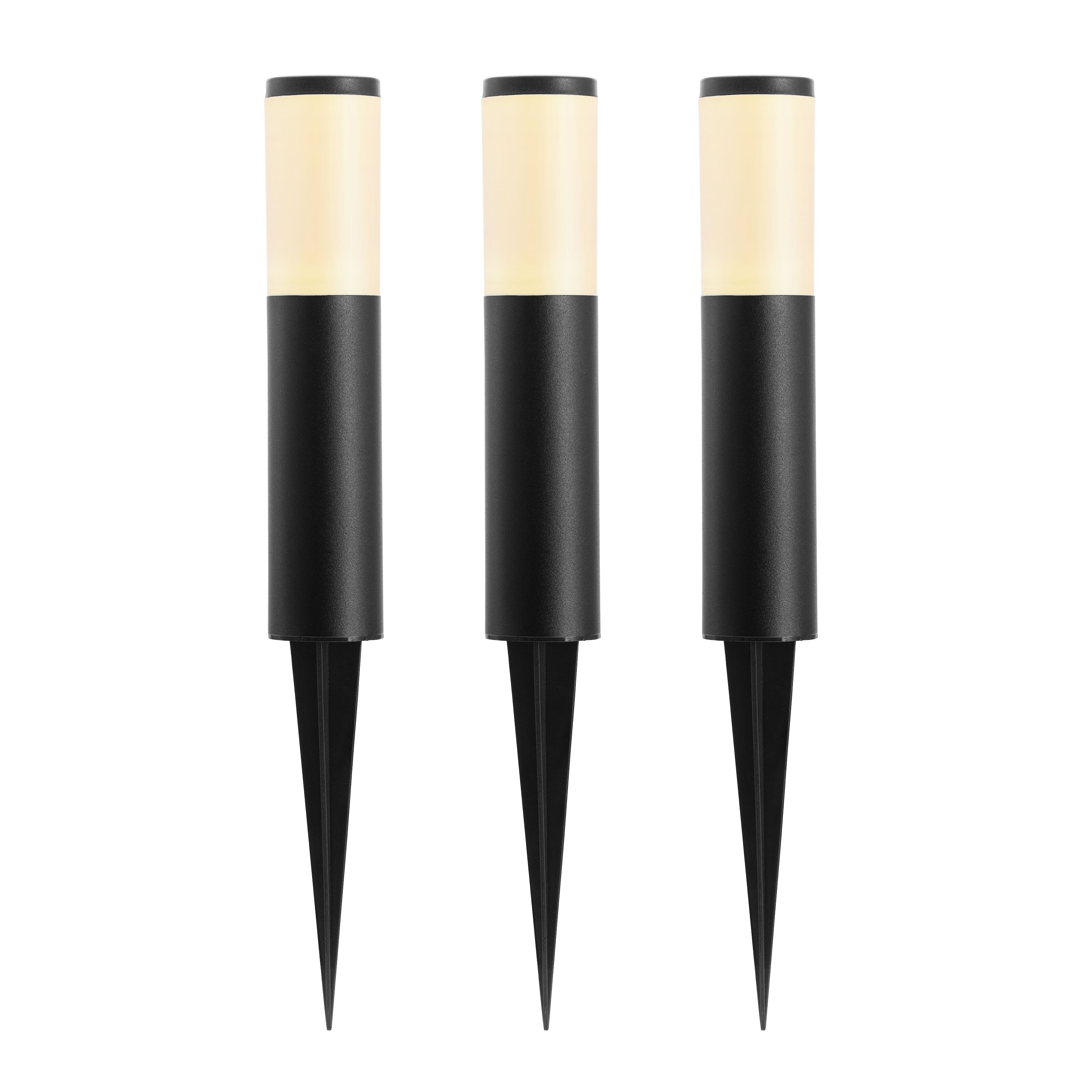 Luxorparts 245 Solcelledrevet pullert 3-pk.