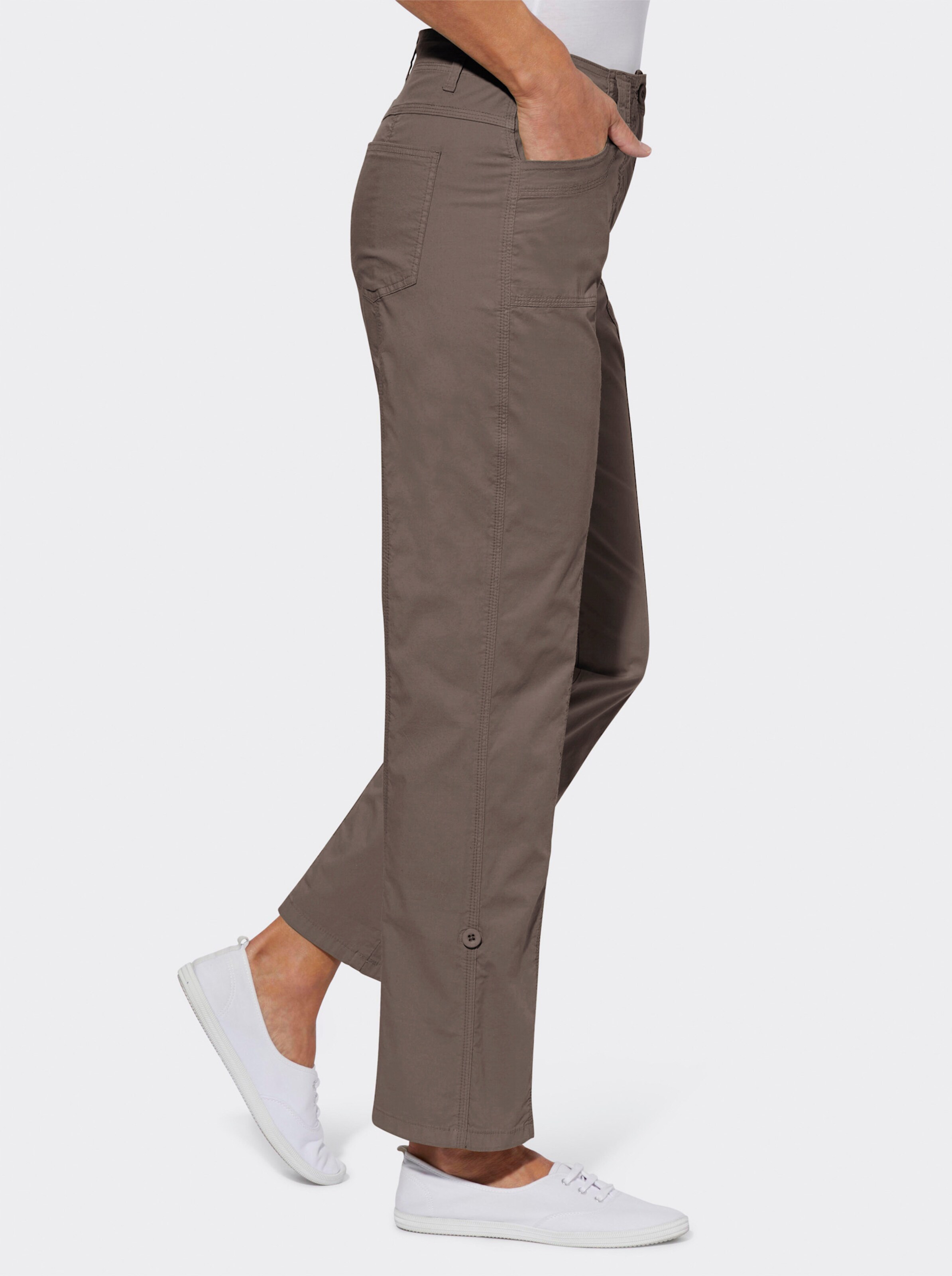 Hose mit krempelbaren Beinen