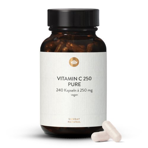 Sunday Natural Products  Vitamin C 250 Pure