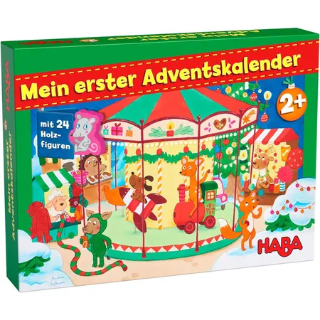 HABA 306266 Mein erster Adventskalender - Auf dem Weihnachtsmarkt