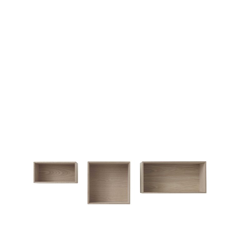 Muuto Mini Stacked 2.0 kast large wit