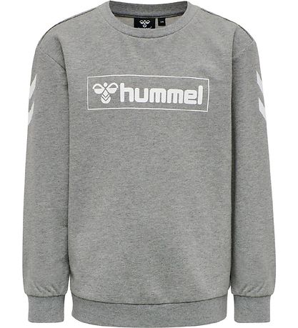 Hummel Sweatshirt - hmlBox - Graumeliert meliert