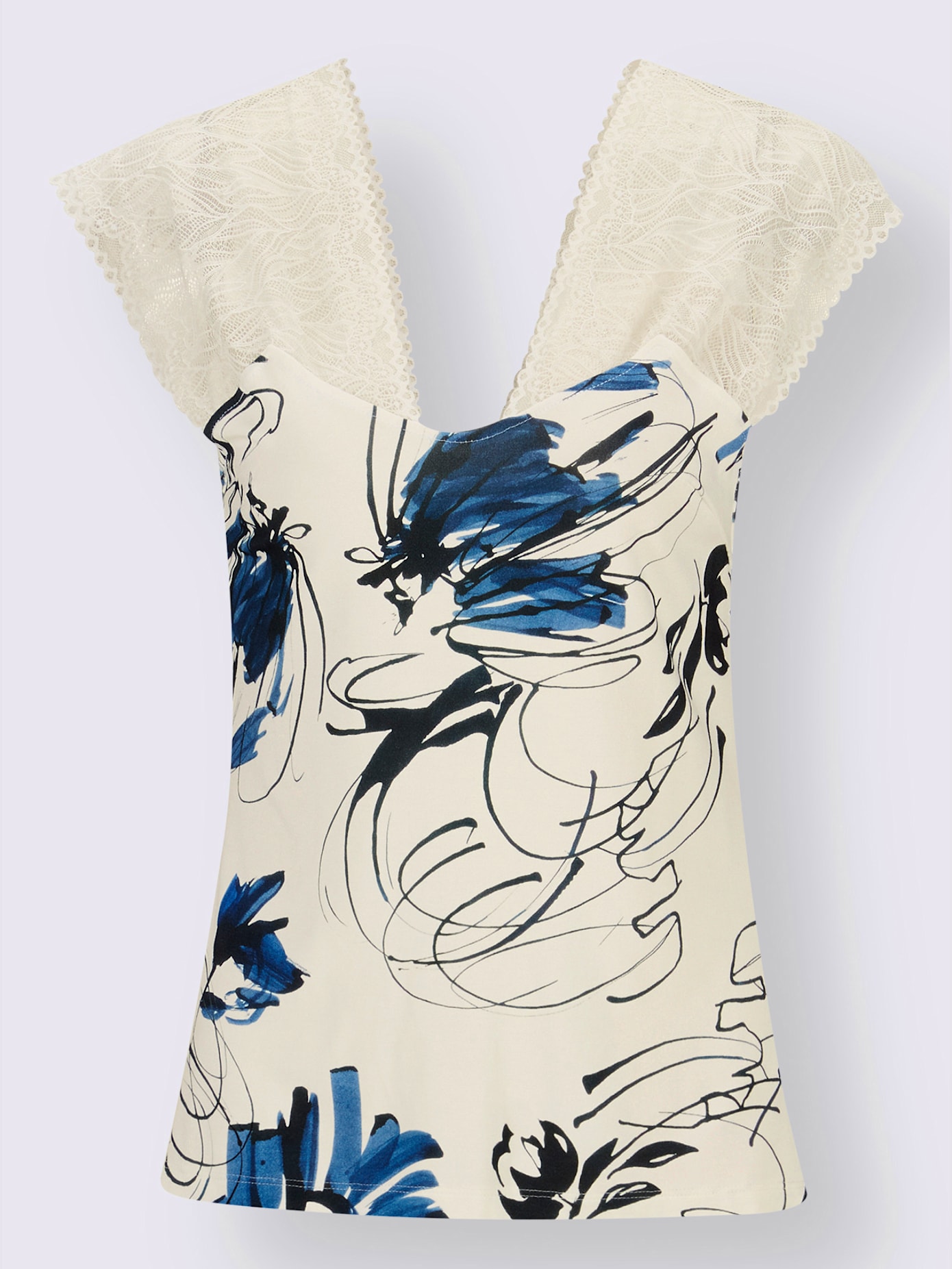 Pyjama-t-shirt jersey fin