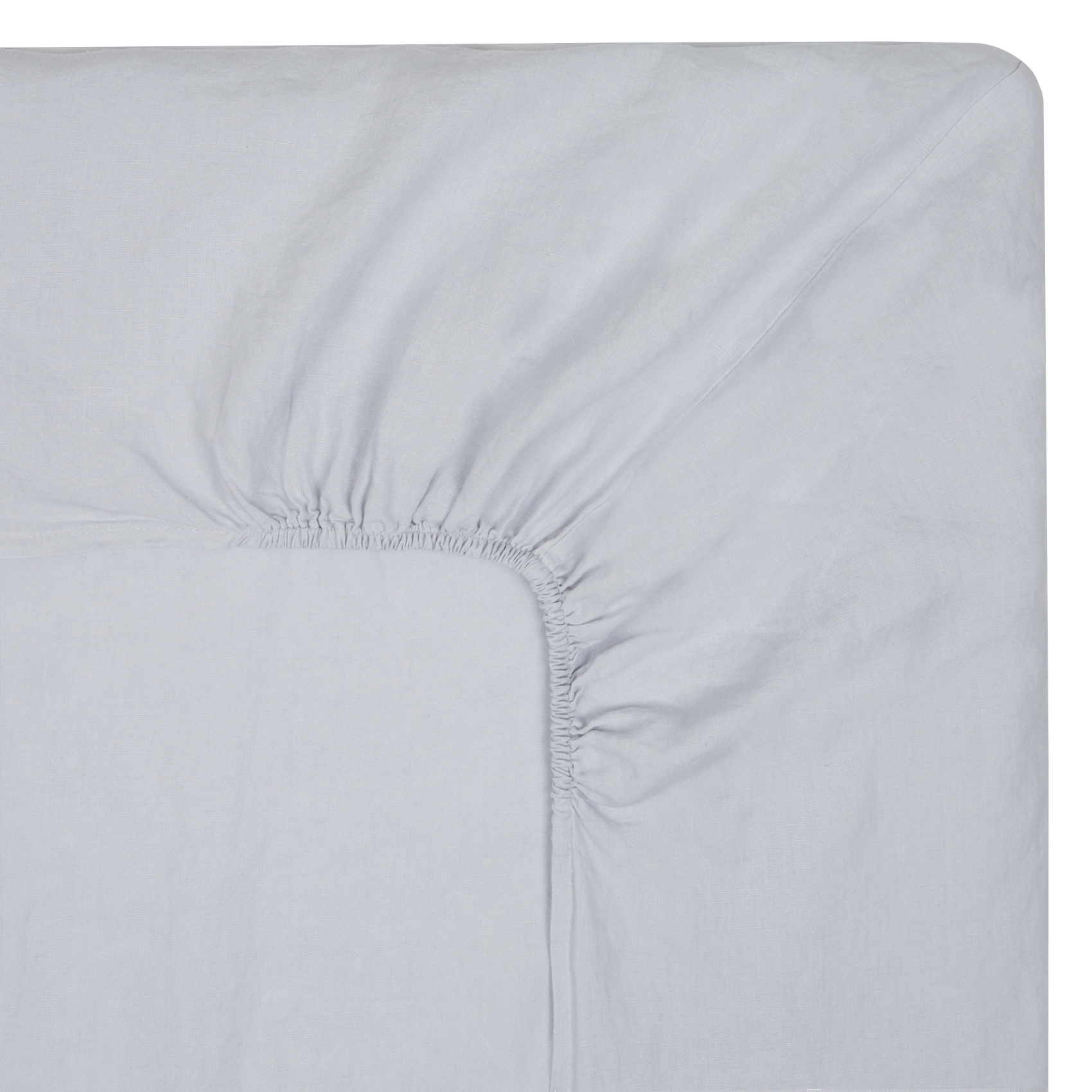 Drap housse en coton | Gris
