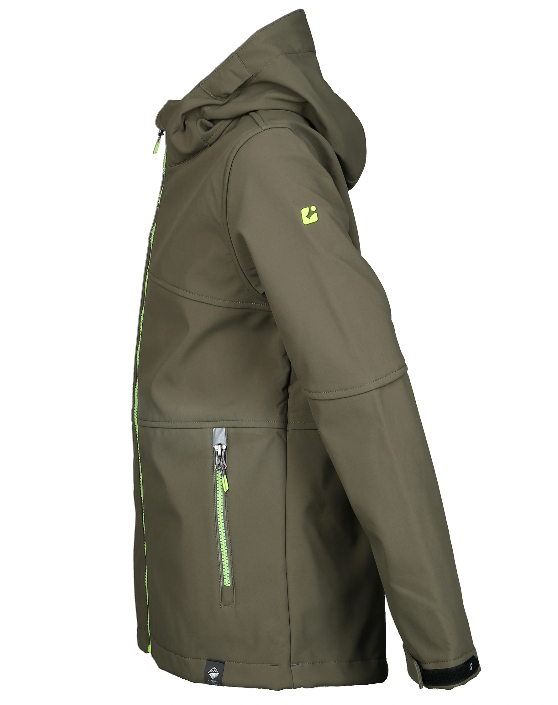 Softshelljacke KOS 321 BYS in dunkel oliv
