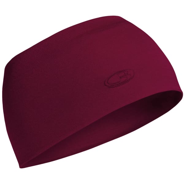 Bandeau cache cou randonnée ICEBREAKER CHASE HEADBAND CHERRY