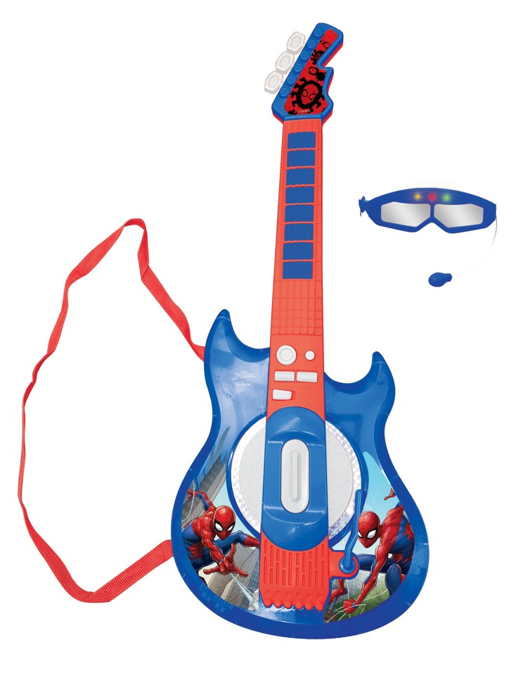 Lexibook - Spider-Man - Elektronisk Guitar