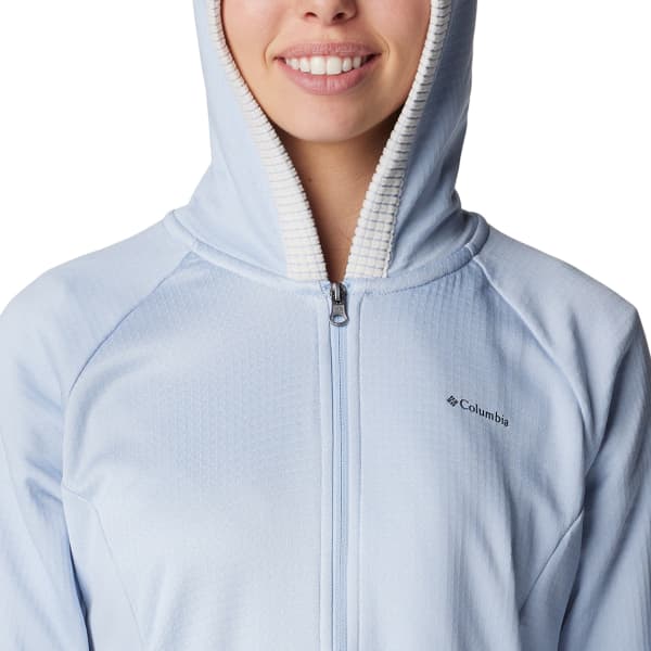 Veste polaire randonnée COLUMBIA W BOUNDLESS TREK GRID FLEECE WHISPER HEATHER