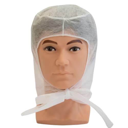 Cagoule orthopédique à nouer NT voie sèche blanche Indutex