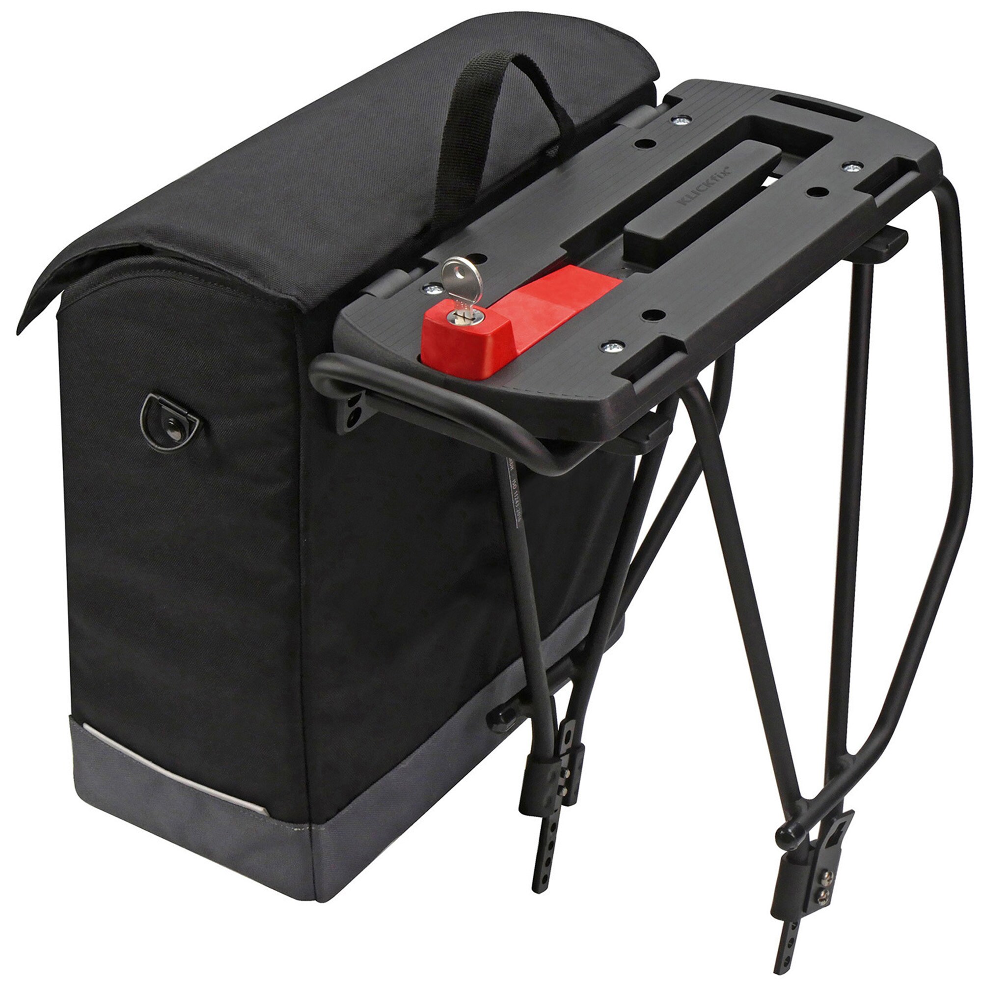 KLICKfix GTA Gepäckträger Adapter für Box Tasche Korb Adapterplatte