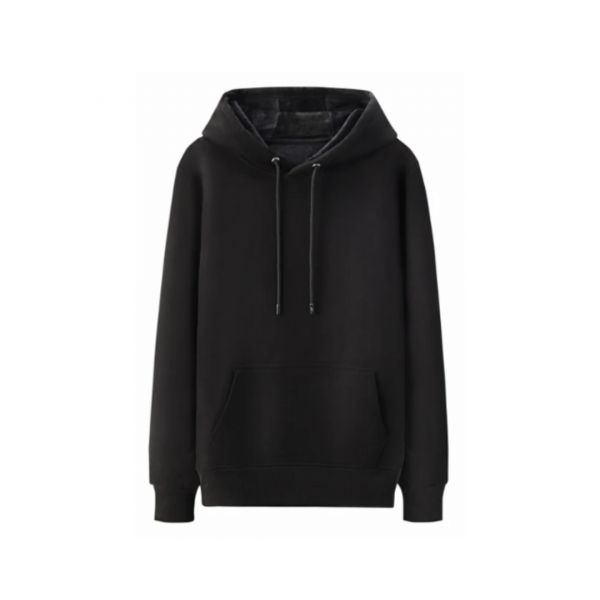 Sweat com Capuz Preto XXXL